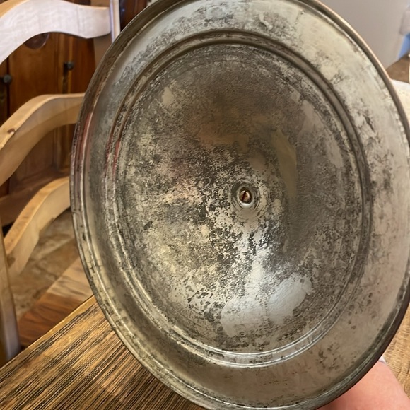 Copper skillet with lid and wood handle. Really nice used vintage piece. Decor - Picture 10 of 10